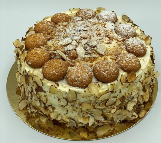 Gâteau Amaretto 10 pouces / 15 à 20 personnes - VitaMenu