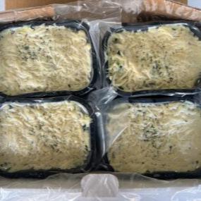 Lasagne au poulet florentine (8x400gr) - VitaMenu