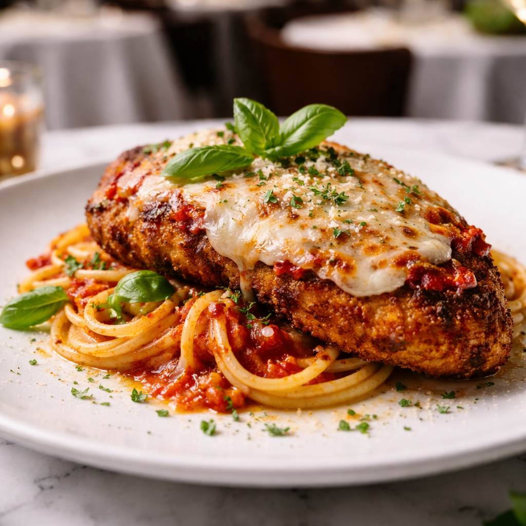 Poulet Parmigiana Authentique - Croustillant & Fondant / 16 repas