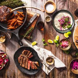 Boîte familiale premium viande et poisson – Pour 2 à 3 personnes – 1 à 2 semaines –