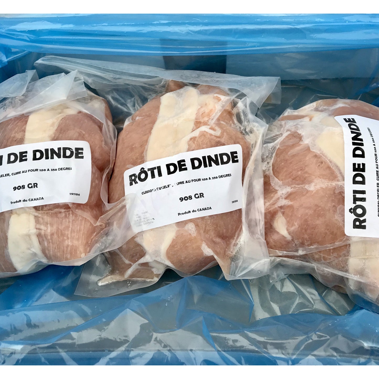 Rôti de Dinde / 3 rôtis de 908 gr - VitaMenu