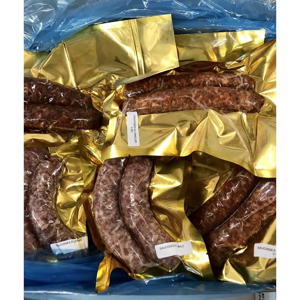 Saucisses | 20 unités | Plusieurs choix disponibles - VitaMenu