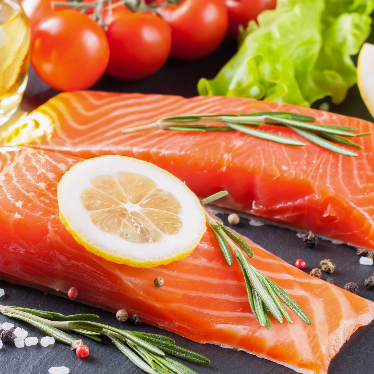 Saumon Atlantique nord Canadien | 12-14 unités - VitaMenu