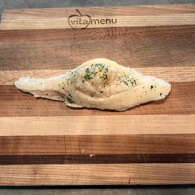 filet de Sole farci Pétoncle et crabe - VitaMenu