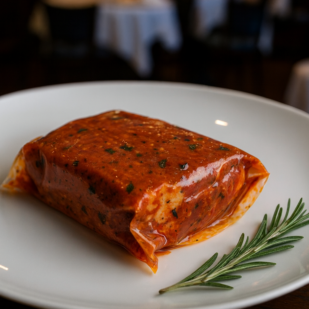 Côte de porc du Québec mariné sauce souvlaki, boucherie à Mirabel et Blainville, livraison partout au Québec. Vitamenu.ca boucherie et poissonnerie à domicile.