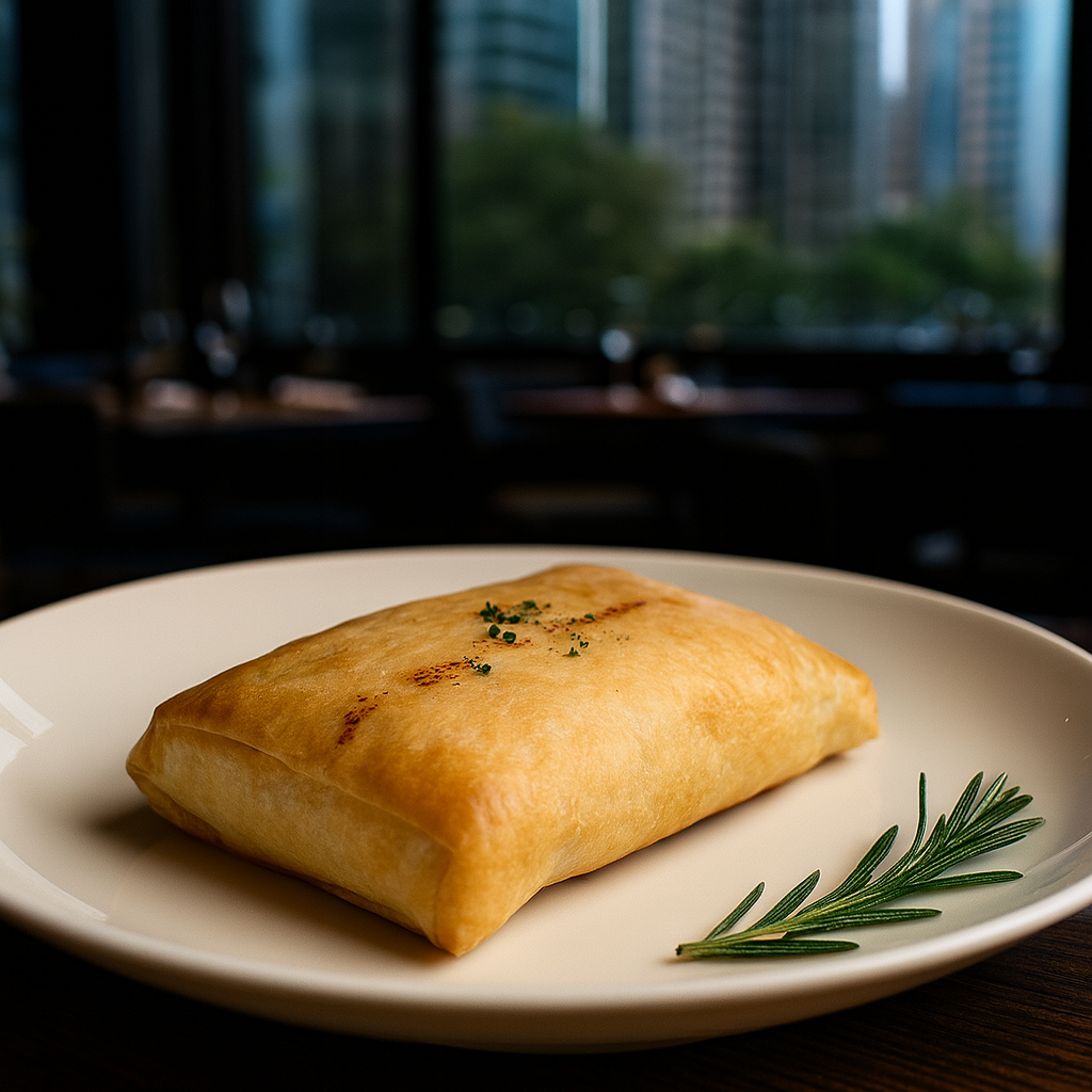 Feuilleté suprême de fruits de mer du Québec — crabe, pétoncles et crevettes en pâte feuilletée dorée | Vitamenu.ca
