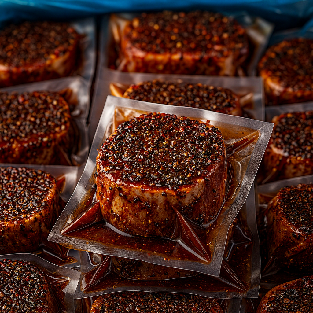 Tournedos de Bœuf 3 Poivres (3kg) - Un Festin pour les Amateurs de Saveurs Audacieuses