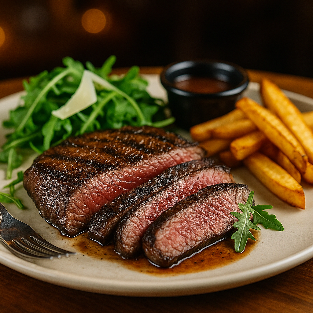 Bavette de bœuf Black Angus AAA nature (2.5kg~10x7oz)