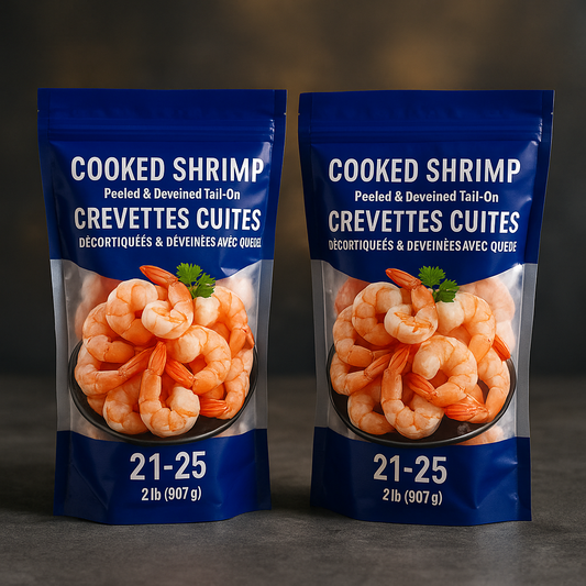 "Crevettes fraîches du Québec – crevettes nordiques, crevettes roses, crevettes sauvages et crevettes congelées livrées à domicile – Vitamenu.ca épicerie en ligne locale"