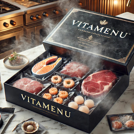 Vitamenu.ca – Boucherie et poissonnerie en ligne du Québec | Viandes locales, poissons frais et repas prêts-à-cuisiner livrés à domicile partout au Québec | Livraison gratuite, produits sous vide et qualité de ferme
