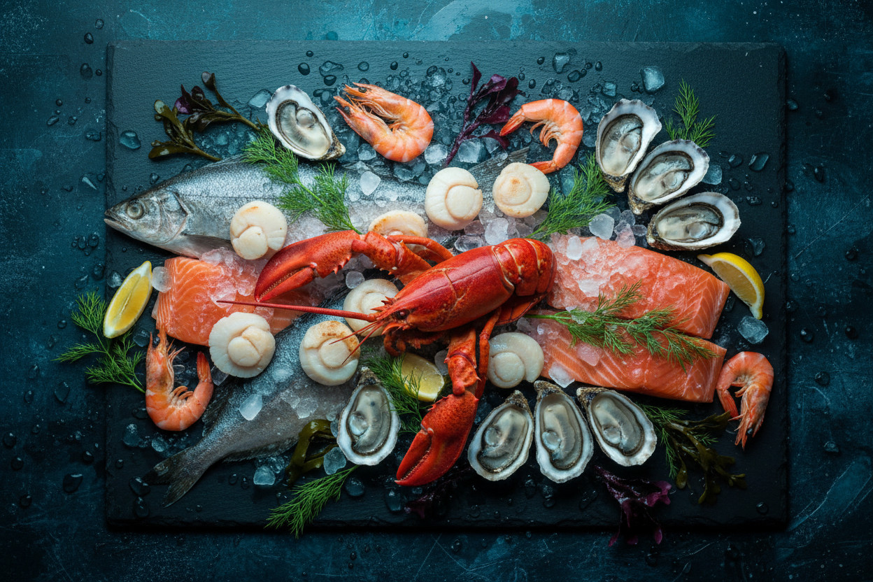 Bannière Poissonnerie en ligne Québec – VitaMenu