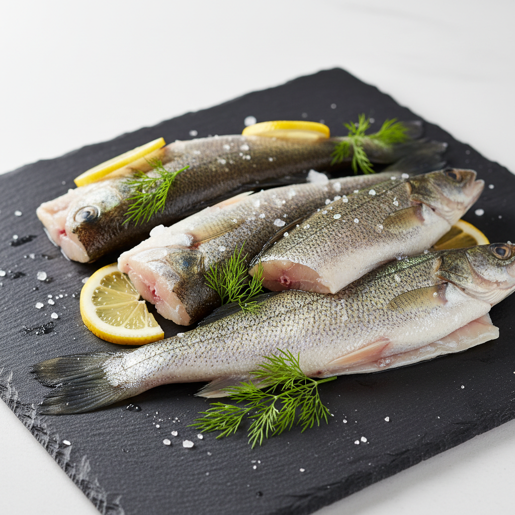 Filets de doré canadien avec peau sur ardoise, citron et aneth – VitaMenu.ca