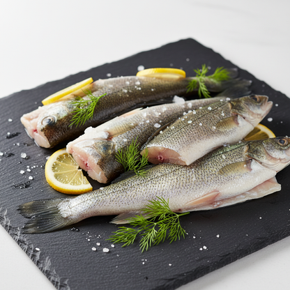 Filets de doré canadien avec peau sur ardoise, citron et aneth – VitaMenu.ca