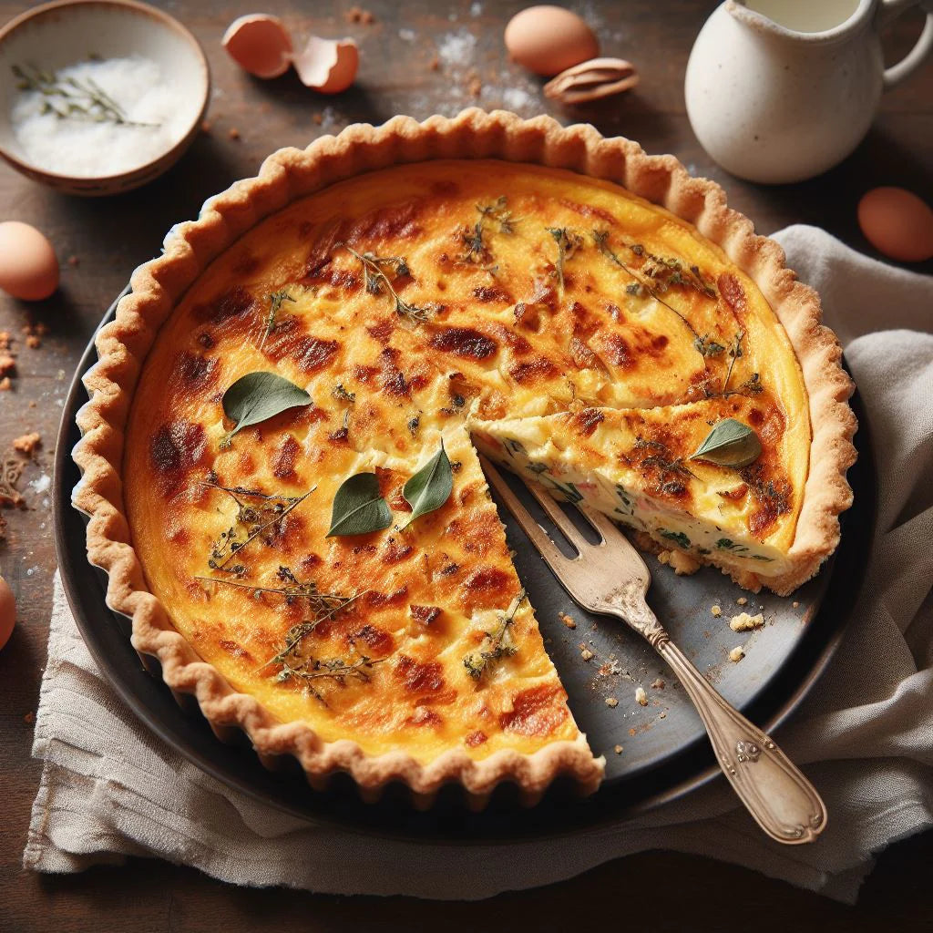 Quiche lorraine - 5 ou 8 pouces