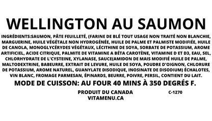 Saumon Wellington / 10 portions - VitaMenu